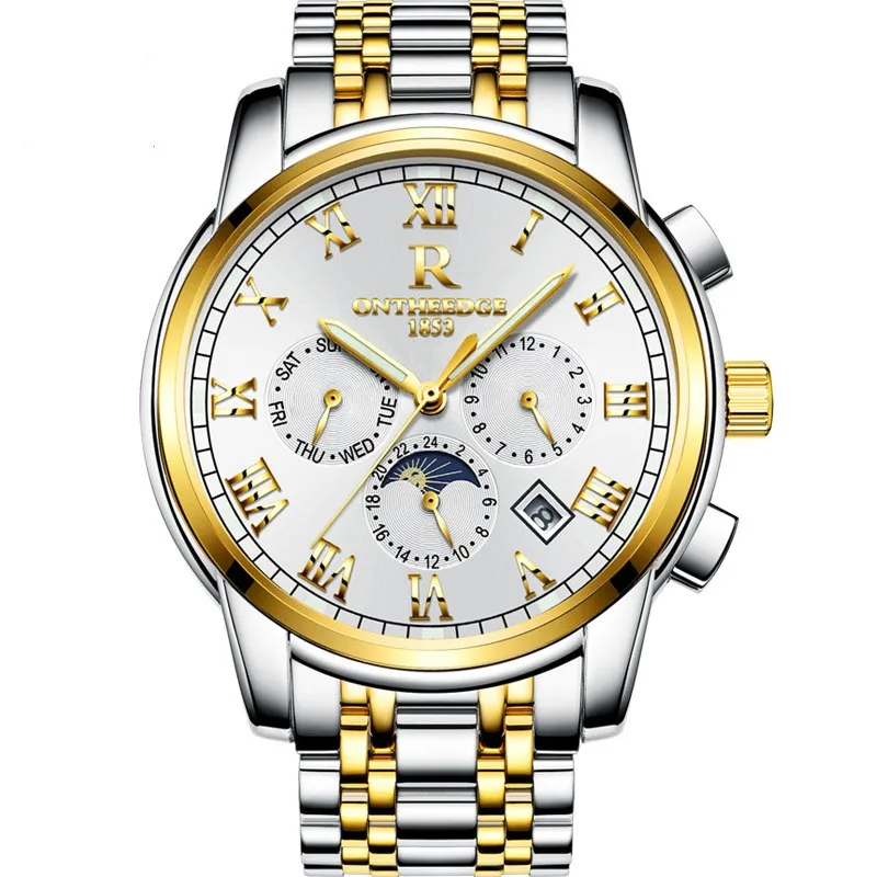 Brand new automatic mechanical watch Stainless steel fashion luminous waterproof watch luxury men, As pic
Brand new automatic mechanical watch Stainless steel fashion luminous waterproof watch luxury men, As pic