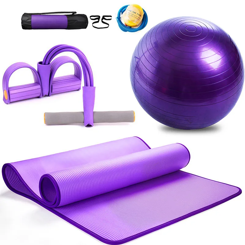 Thickened explosion-proof yoga ball edging yoga mat set for beginners non-slip fitness mat three-piece yoga supplies
Thickened explosion-proof yoga ball edging yoga mat set for beginners non-slip fitness mat three-piece yoga supplies