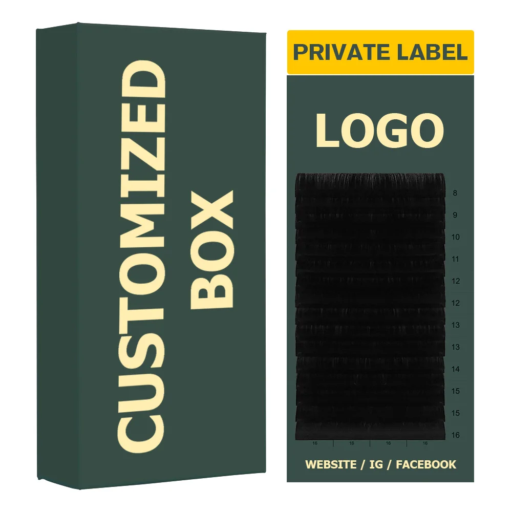 Comelylash Wholesale Eyelash Extensions And Eyelashes Extensions Individual With Matte Black Eyelash Extension 25MM
Comelylash Wholesale Eyelash Extensions And Eyelashes Extensions Individual With Matte Black Eyelash Extension 25MM