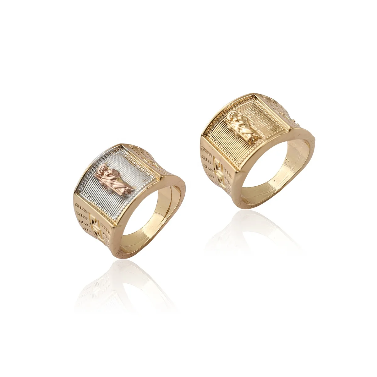 San Judas Tadeo Rings Simple Designs Jewellery Men Rings Plated Signet Ring Gold
San Judas Tadeo Rings Simple Designs Jewellery Men Rings Plated Signet Ring Gold