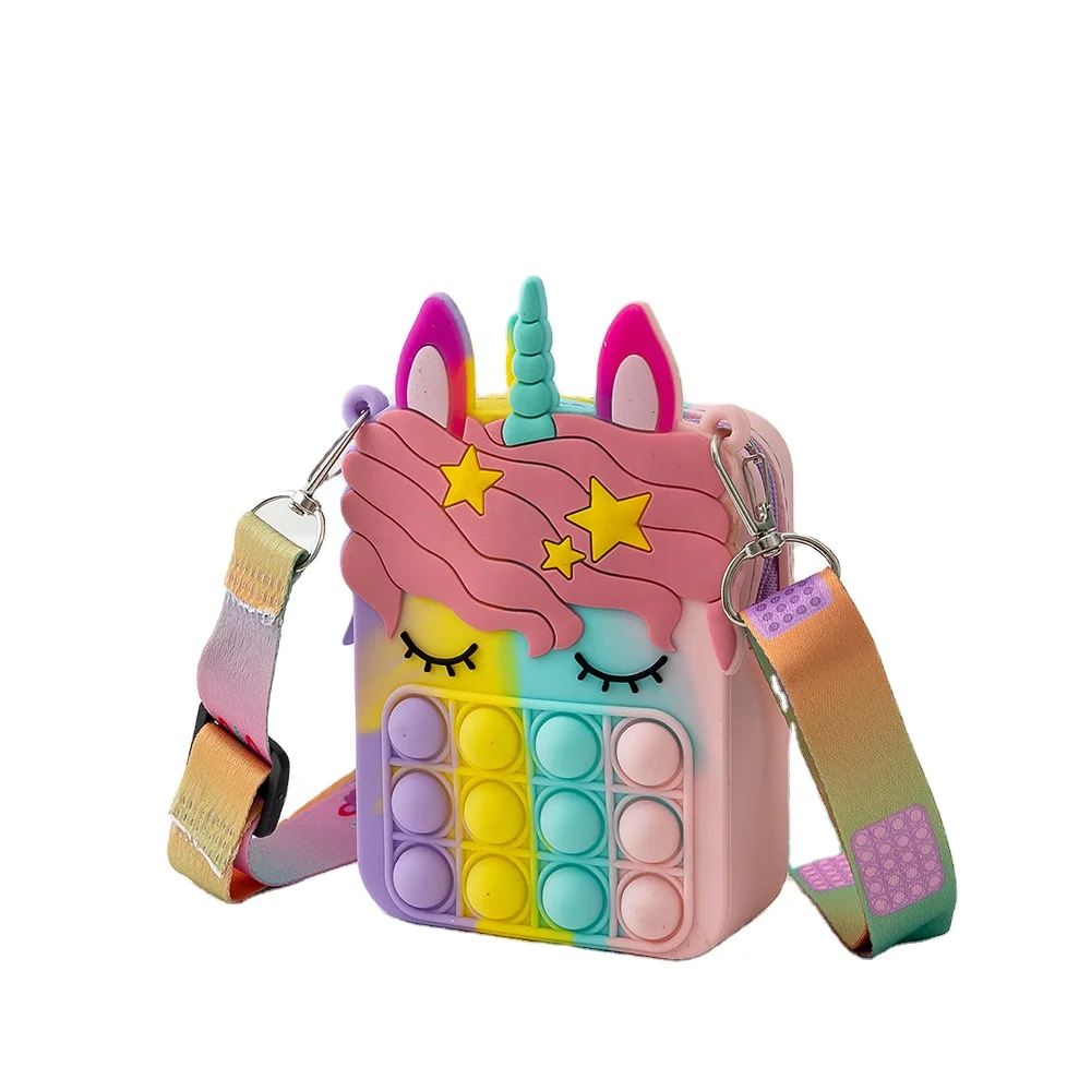 2021 hot sale fashion little girl child cute chain silicone unicorn diagonal bag, Picture
2021 hot sale fashion little girl child cute chain silicone unicorn diagonal bag, Picture