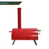 New Upgrade Red Outdoor Pro - Multi-Fueled Pizza Oven grill Wood Pellet charcoal wood fired stainless steel pizza oven