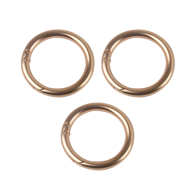 Custom High Quality Metal O Ring Round Shape Buckle Ring For Clothes And Bags, Matte gold 
Custom High Quality Metal O Ring Round Shape Buckle Ring For Clothes And Bags, Matte gold
