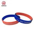 Wholesale Custom Printing Segment Many Color Cheap Motivational Silicone Bracelets Wristbands
