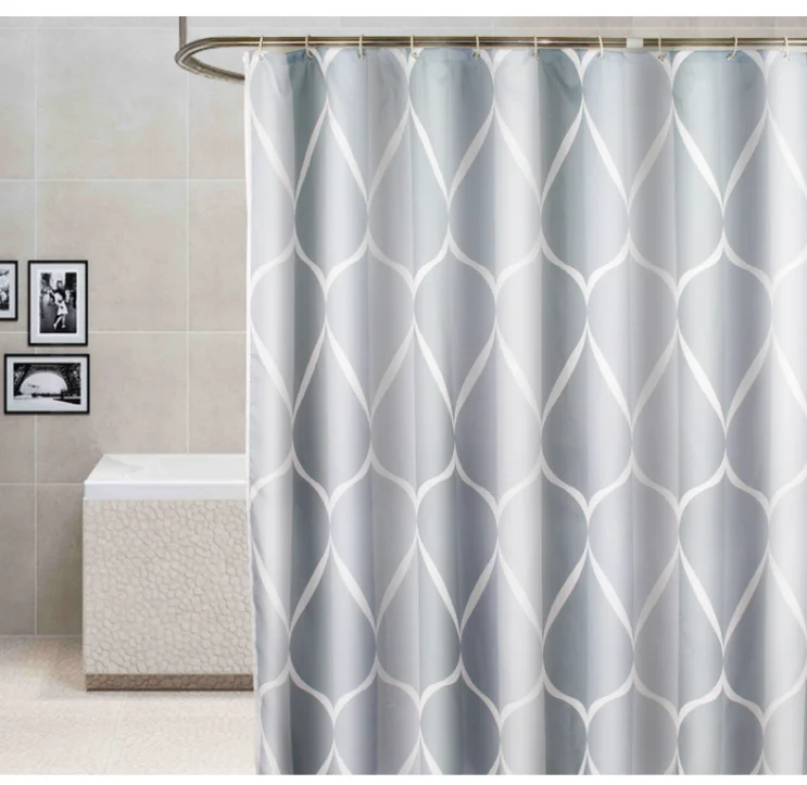 Waterproof Shower Curtain Set with 12 Hooks Geometric Printed Bathroom Curtains Polyester Fabric Bath Curtain for Home Decor
Waterproof Shower Curtain Set with 12 Hooks Geometric Printed Bathroom Curtains Polyester Fabric Bath Curtain for Home Decor
