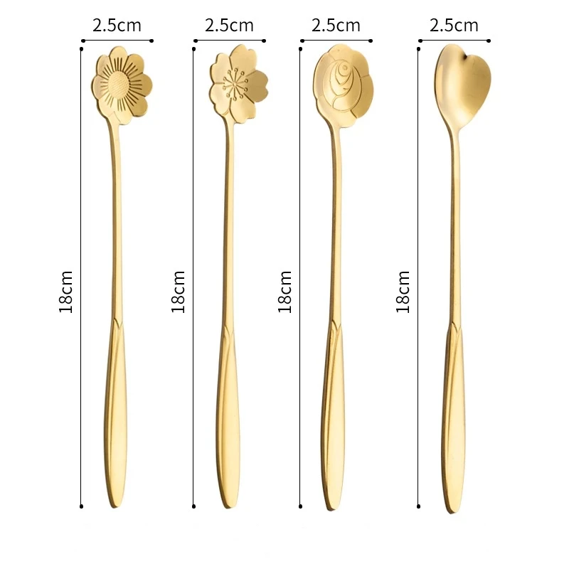 free shipping Long Handle Stainless Steel Creative Flowers Design Mixing Tea Coffee Spoon
free shipping Long Handle Stainless Steel Creative Flowers Design Mixing Tea Coffee Spoon