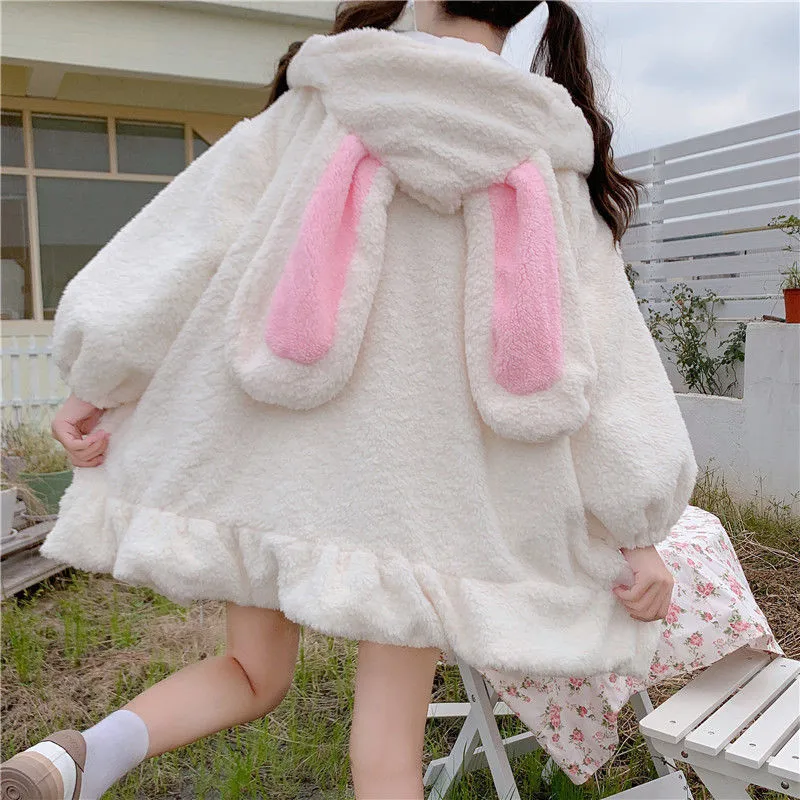 Harajuku Kawaii Rabbit Ear Hoodie Sweatshirt Women Funny White Black Winter Girl Hoodie Oversize Cute Japan Harajuku Clothes 
Harajuku Kawaii Rabbit Ear Hoodie Sweatshirt Women Funny White Black Winter Girl Hoodie Oversize Cute Japan Harajuku Clothes