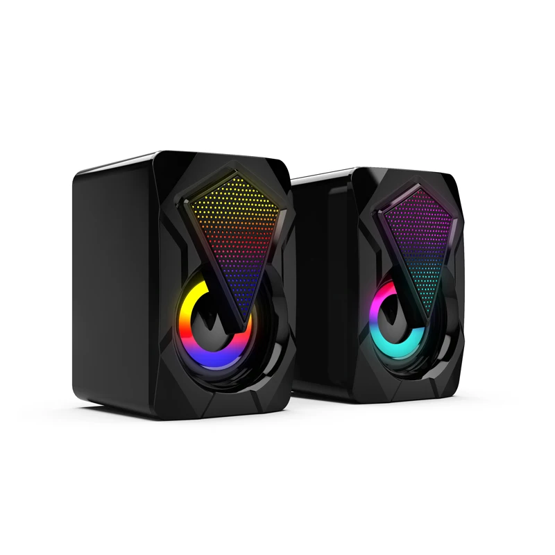 X2 Creative PC Accessories gamer Lighting AUX 20 USB LED Colorful RGB Speaker for computer
X2 Creative PC Accessories gamer Lighting AUX 20 USB LED Colorful RGB Speaker for computer