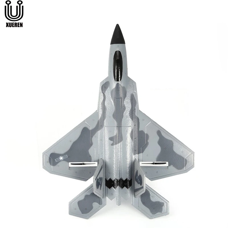 Xueren FX822 FX-822 Aircraft Glider F22 2.4GHz 290mm Wingspan EPP RC Fighter Airplane foam rc airplane Battleplane RTF Toy, Gray
Xueren FX822 FX-822 Aircraft Glider F22 2.4GHz 290mm Wingspan EPP RC Fighter Airplane foam rc airplane Battleplane RTF Toy, Gray