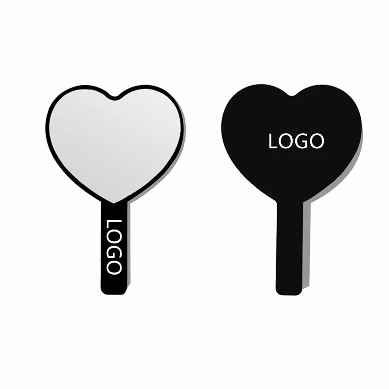Private Label Heart Shaped Hand Mirror High Clear Cosmetic Mirror For Gifts, White,black,pink,red,customized
Private Label Heart Shaped Hand Mirror High Clear Cosmetic Mirror For Gifts, White,black,pink,red,customized