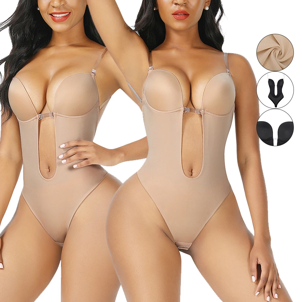2021 High Quality Nice Design Private Label Backless Push up Bra Thong Full Body Shaper
2021 High Quality Nice Design Private Label Backless Push up Bra Thong Full Body Shaper