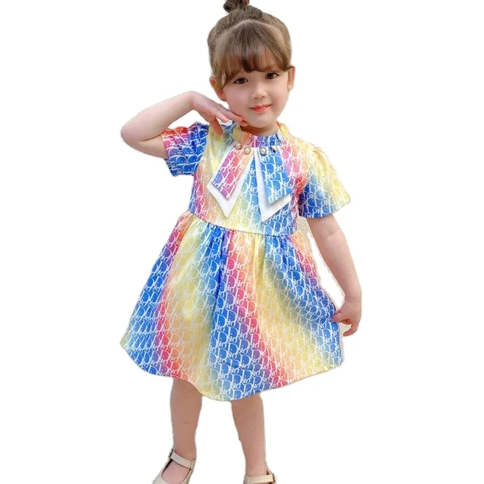New fashion 100%cotton girls summer short sleeve bow O-Neck dresses children Princess dress free shipping's item for kids
New fashion 100%cotton girls summer short sleeve bow O-Neck dresses children Princess dress free shipping's item for kids