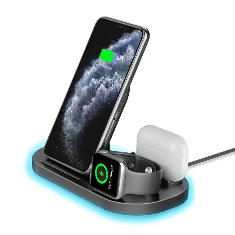 10 Watt Fast Charge Qi Wireless Charger 15 W Portable Charger for iphone samsung, Black
10 Watt Fast Charge Qi Wireless Charger 15 W Portable Charger for iphone samsung, Black