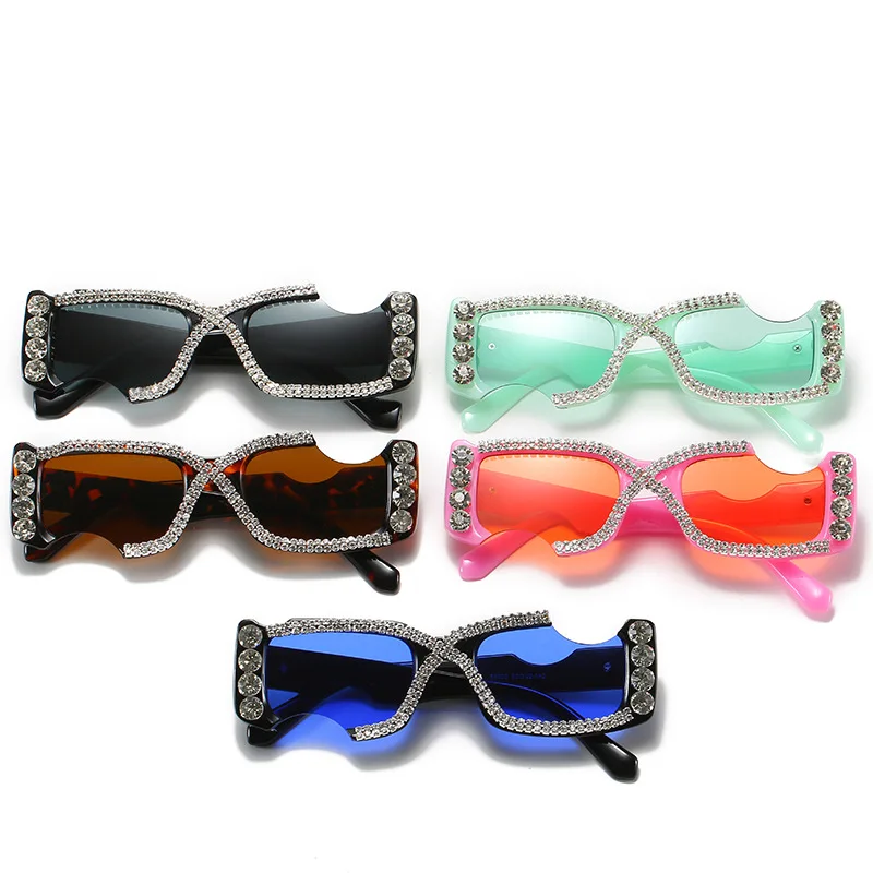 Lbashades Newest Trendy Diamond Sun glasses Personality irregularity Luxury Rhinestone Square Sunglasses 2021
Lbashades Newest Trendy Diamond Sun glasses Personality irregularity Luxury Rhinestone Square Sunglasses 2021