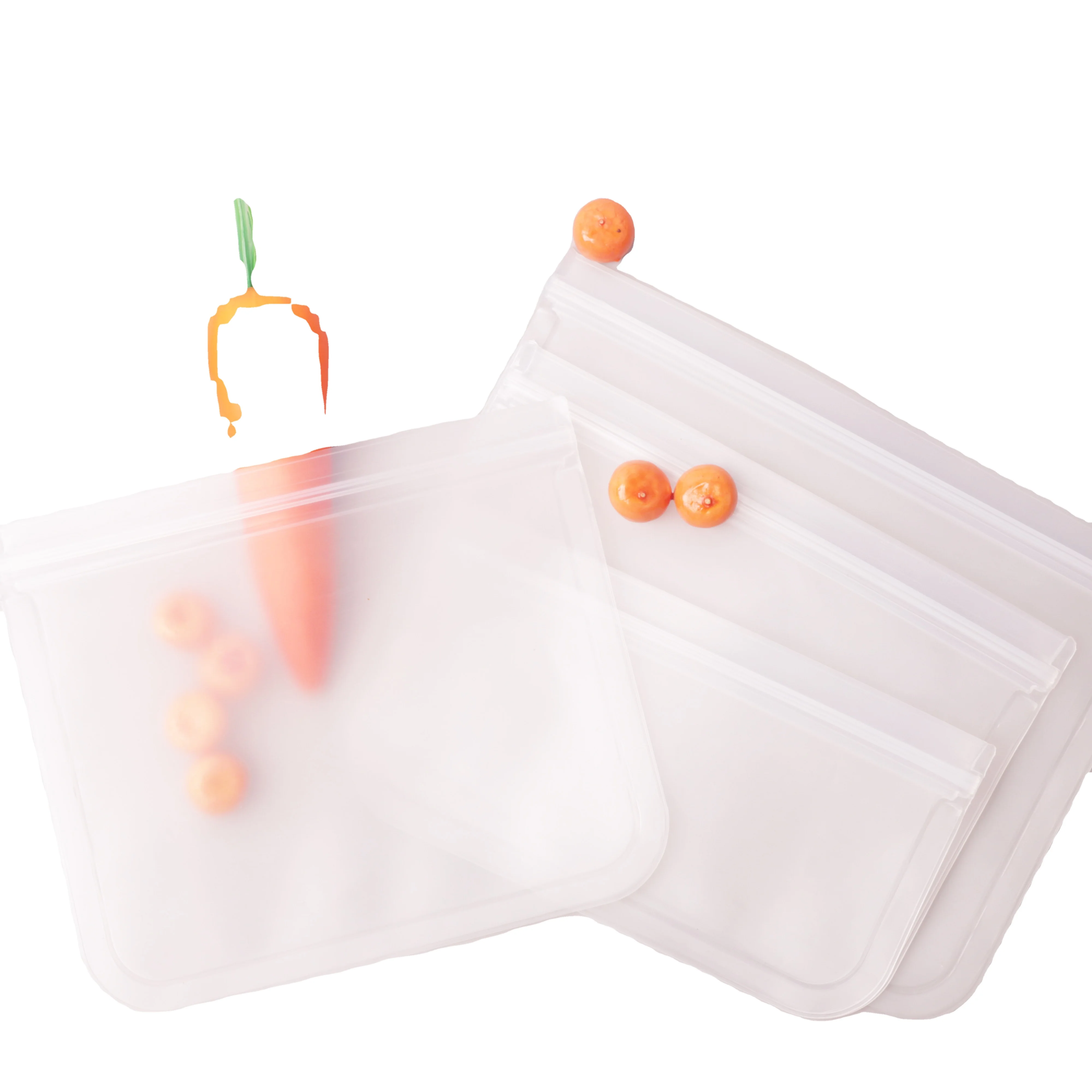 Food Snacks Extra Thick Grade Leakproof Reusable PEVA Storage Bag
Food Snacks Extra Thick Grade Leakproof Reusable PEVA Storage Bag