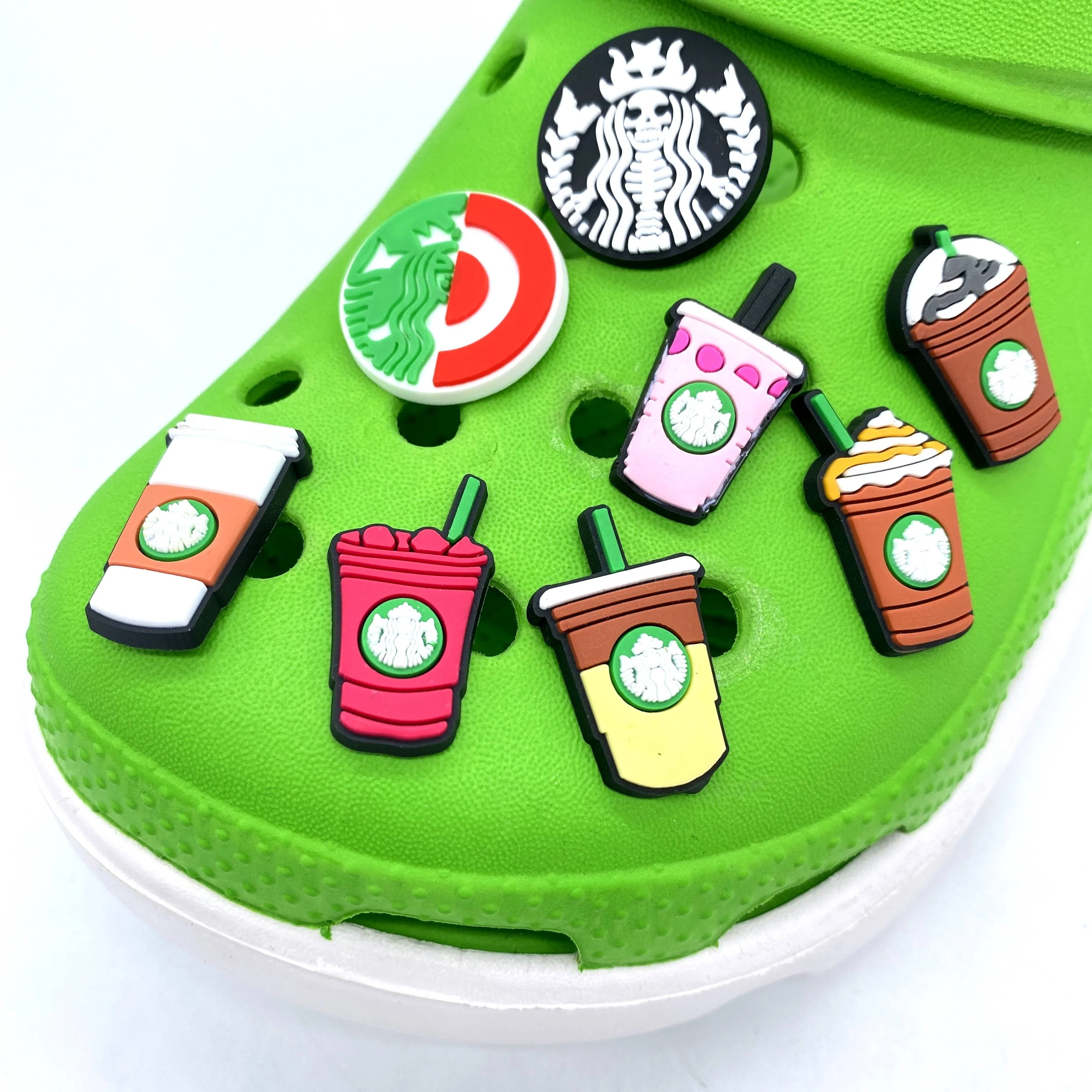 2023 Coffee Cup Soft PVC shoe charms Cartoon PVC Shoe Charm for gift Clog charm amazon 
2023 Coffee Cup Soft PVC shoe charms Cartoon PVC Shoe Charm for gift Clog charm amazon