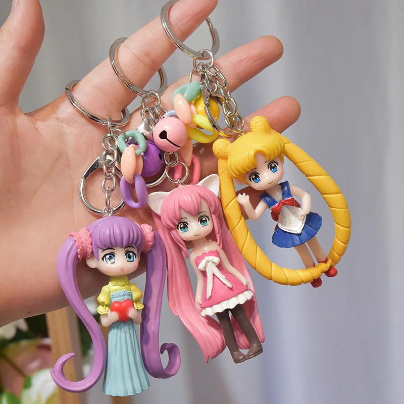 Free Shippin cartoon Anime Sailor moon key chain keychain Model Dolls Toys Jewelry girls bag decorations, Colorful
Free Shippin cartoon Anime Sailor moon key chain keychain Model Dolls Toys Jewelry girls bag decorations, Colorful