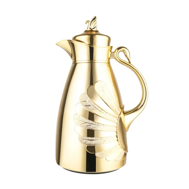 Top Sale Good Quality Gold Swan shape color BPA free Food Grade 1000 ml Plastic Body Glass Liner Vacuum Flask, Customized color
Top Sale Good Quality Gold Swan shape color BPA free Food Grade 1000 ml Plastic Body Glass Liner Vacuum Flask, Customized color