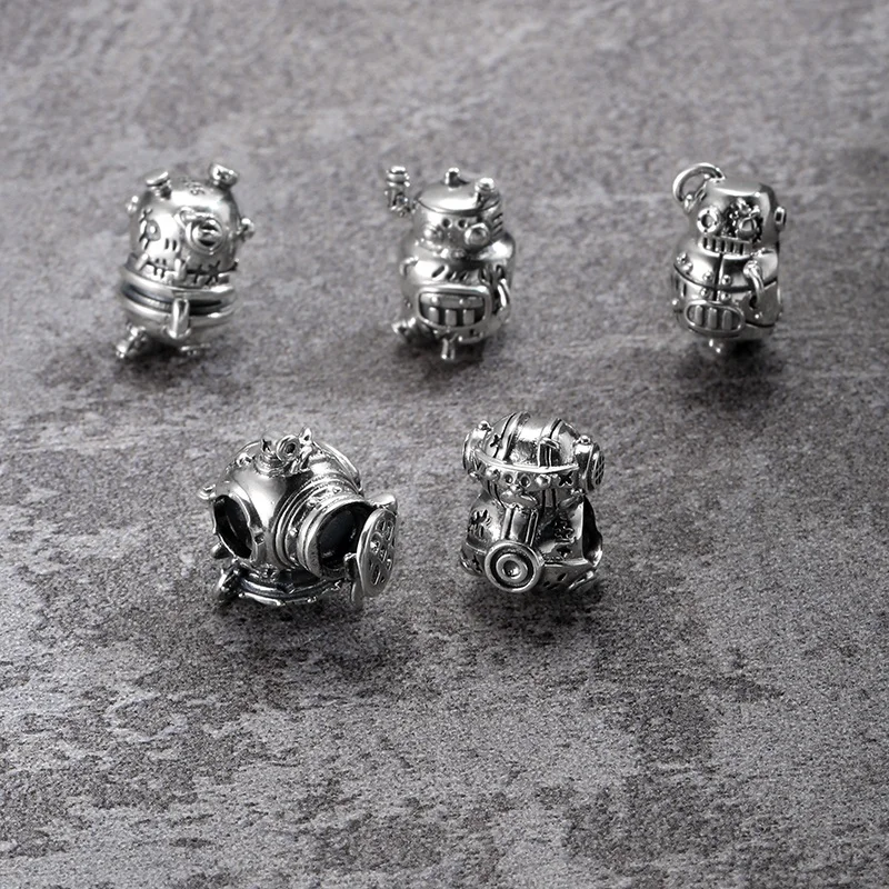 Real 925 sterling silver Gothic mechanical series creative fashion charm beads Designer DIY for women bracelet jewelry making
Real 925 sterling silver Gothic mechanical series creative fashion charm beads Designer DIY for women bracelet jewelry making
