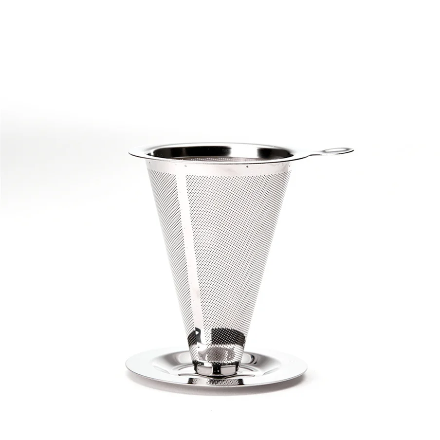 High Quality Coffee Filter V60 Hario Portable Filter Paper Bag Ss Cupfilter Coffee Machine, Stainless steel color and golden
High Quality Coffee Filter V60 Hario Portable Filter Paper Bag Ss Cupfilter Coffee Machine, Stainless steel color and golden