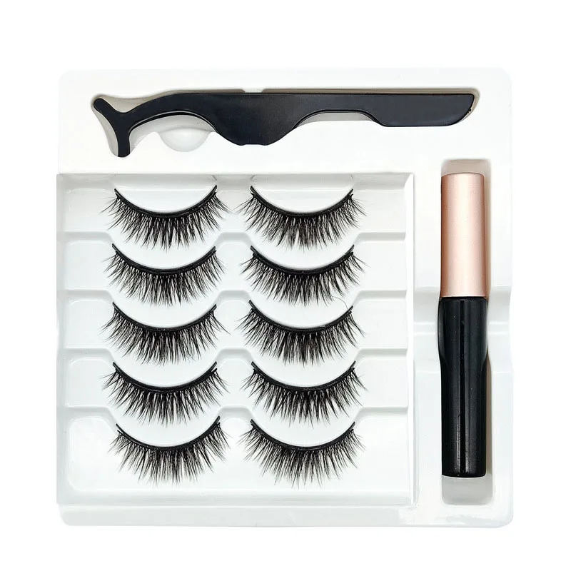 OEM Magnetic Eyelashes 5 Pair of Magnetic False Eyelashes Magnetic Eyeliner And Eyelashes Tweezers Eyelashes Kit
OEM Magnetic Eyelashes 5 Pair of Magnetic False Eyelashes Magnetic Eyeliner And Eyelashes Tweezers Eyelashes Kit