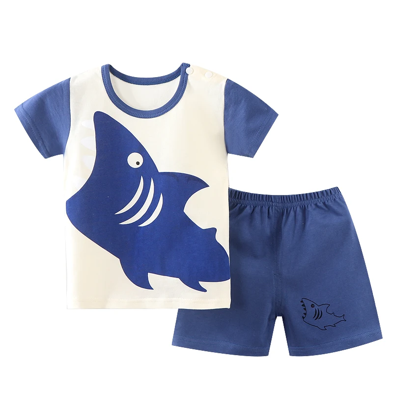 Girls short sleeved T shirt set children home air-conditioning clothes summer thin baby cotton baby shorts
Girls short sleeved T shirt set children home air-conditioning clothes summer thin baby cotton baby shorts