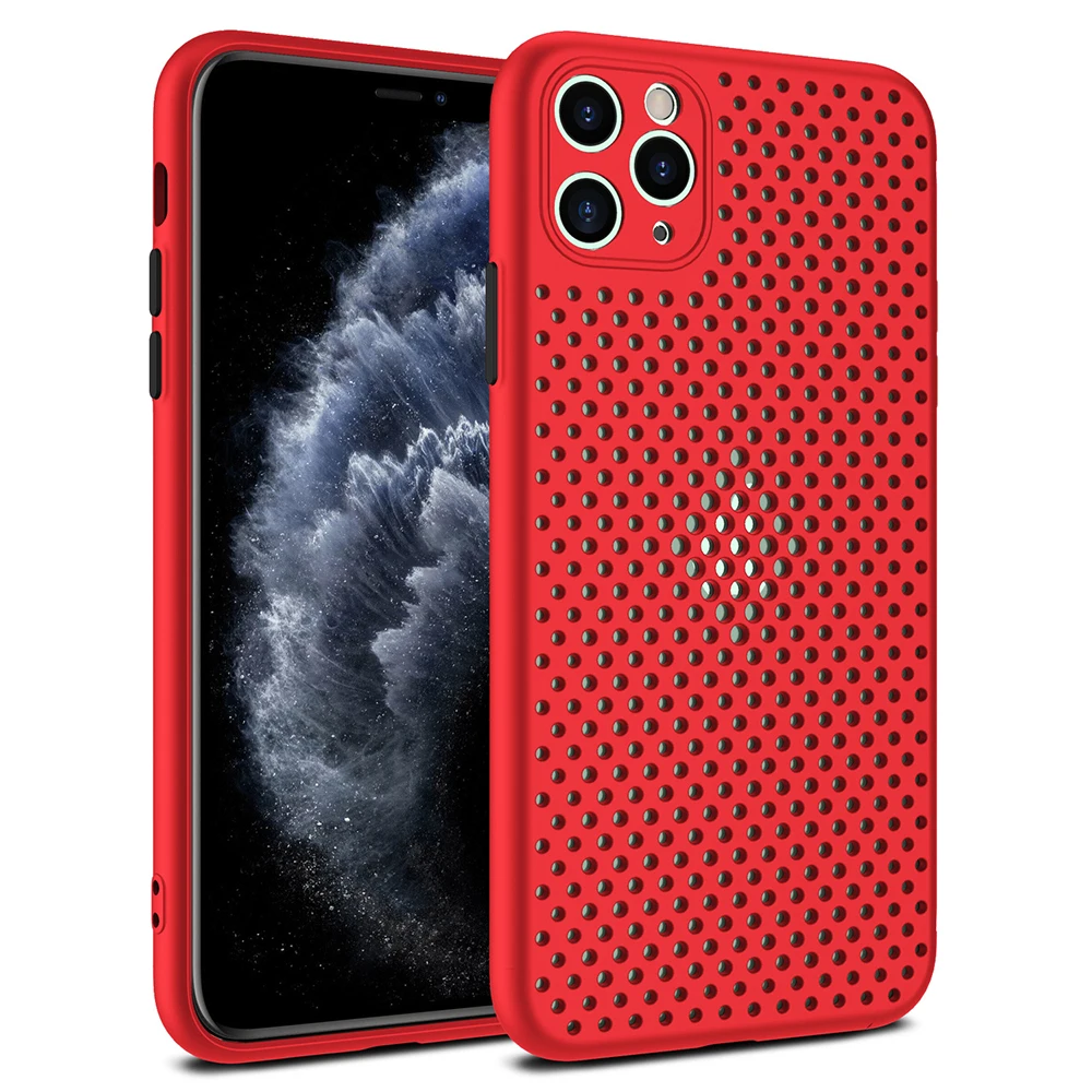 Hollow Out Grid Heat Dissipation Case For iPhone 11/Pro Ultra-Thin Double Layer Soft Glue Protection
Hollow Out Grid Heat Dissipation Case For iPhone 11/Pro Ultra-Thin Double Layer Soft Glue Protection