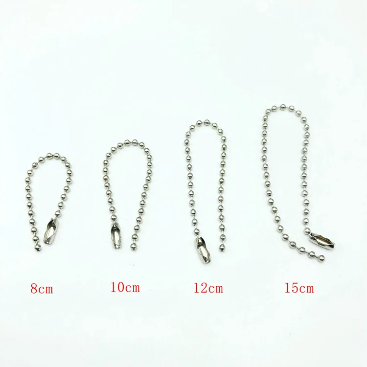 yiwu shuoke crafts factory price high quality iron brass stainless steel bead ball chain
