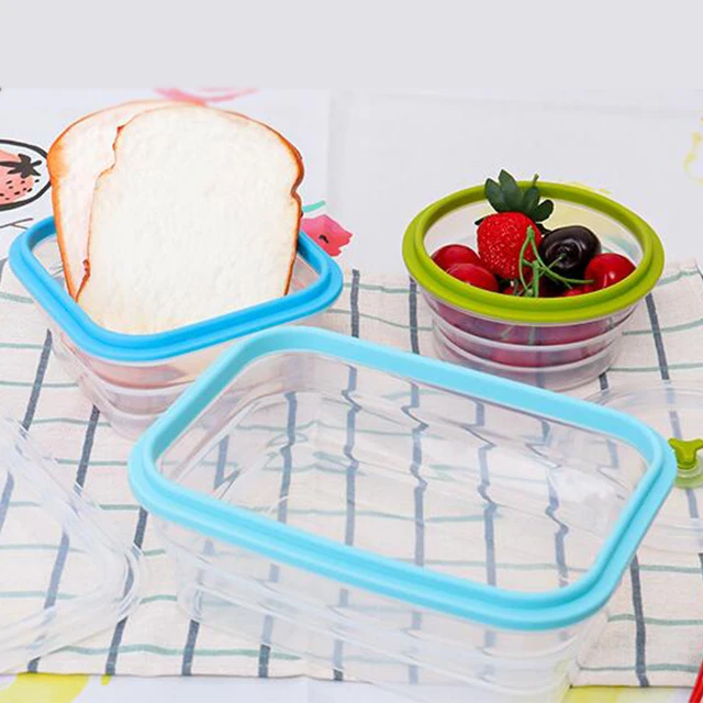 400ML Collapsible foldable food Containers Platinum Silicone storage Collapsible Lunch Box, Available in all colors
400ML Collapsible foldable food Containers Platinum Silicone storage Collapsible Lunch Box, Available in all colors