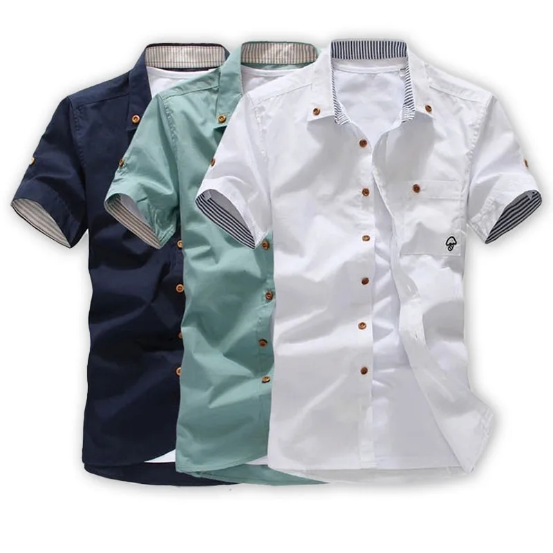 2021 Fashion Men Shirt New Mushroom Embroidery Short Sleeve Shirt Thin Breathable Casual Shirts
2021 Fashion Men Shirt New Mushroom Embroidery Short Sleeve Shirt Thin Breathable Casual Shirts