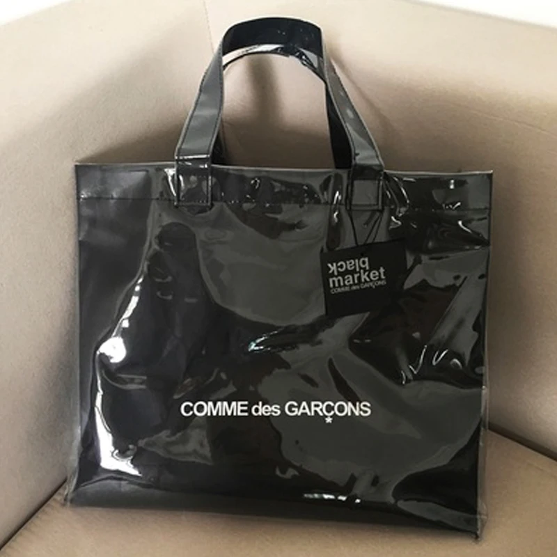 Black Kraft Paper PVC Shopping Bag Unisex Letter Casual Tote Fashion Solid Handbags Designer Clear Beach Waterproof Women Bags
Black Kraft Paper PVC Shopping Bag Unisex Letter Casual Tote Fashion Solid Handbags Designer Clear Beach Waterproof Women Bags