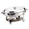 oval chafing dish stainless steel buffet food warmer for sale
