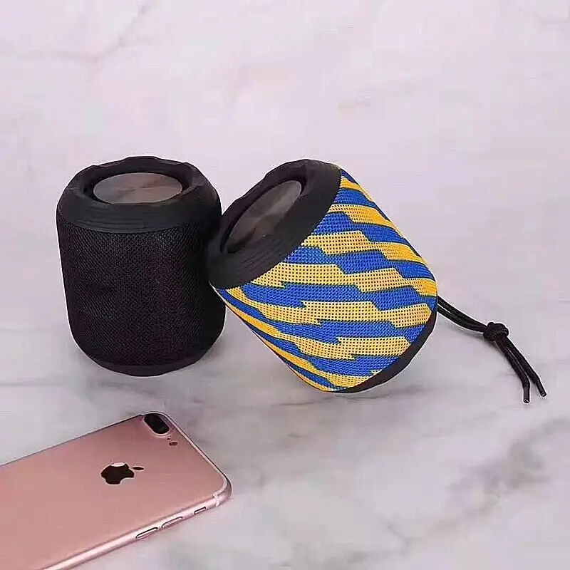 2019 new arrival SLC-073 mini subwoofer bluetooth speaker small steel gun wireless portable speaker - ANKUX.COM