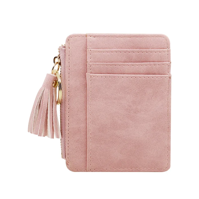 Fashion Tassel Small Credit Card Holder Portable Zipper Coin Card Holder With Keychain, Mix
Fashion Tassel Small Credit Card Holder Portable Zipper Coin Card Holder With Keychain, Mix