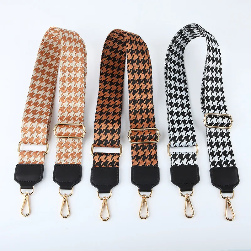 2022 Houndstooth Design 5cm Width Woven Belt Adjustable Removable Women Bag Parts Accessories Straps Shoulder Crossbody
2022 Houndstooth Design 5cm Width Woven Belt Adjustable Removable Women Bag Parts Accessories Straps Shoulder Crossbody