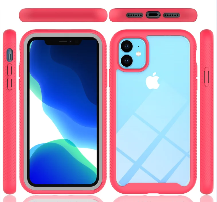 Protective Shockproof Cover for iphone 12 Latest High Quality hybrid Phone Case for Iphone 11, 6 colors
Protective Shockproof Cover for iphone 12 Latest High Quality hybrid Phone Case for Iphone 11, 6 colors