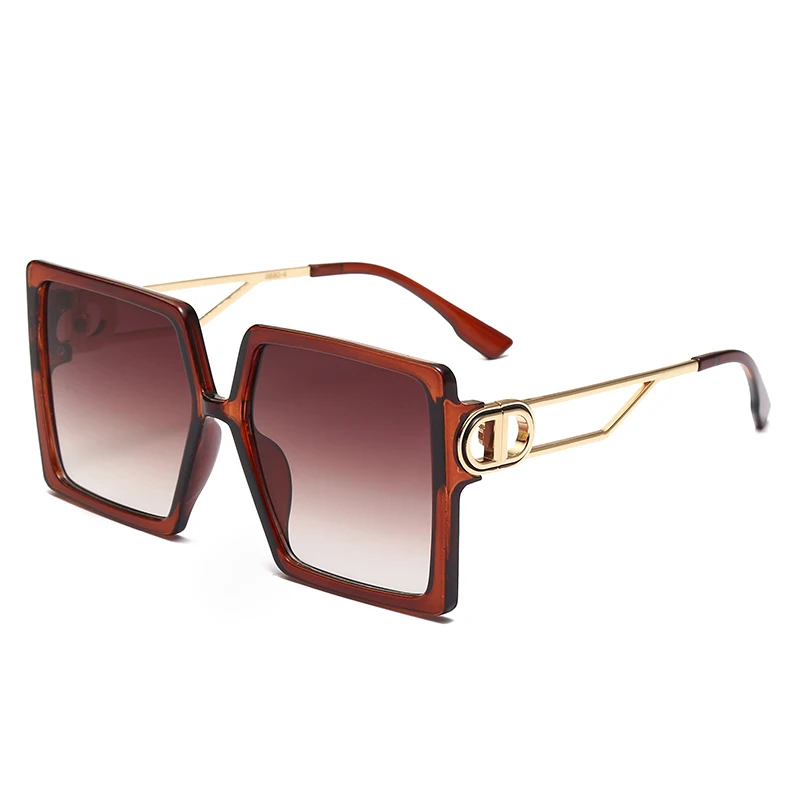 New Personality Big Square Frame Retro Sunglasses Female Hollow Leopard Print Temple Trend Sun Glasses Classic Oversized D1
New Personality Big Square Frame Retro Sunglasses Female Hollow Leopard Print Temple Trend Sun Glasses Classic Oversized D1