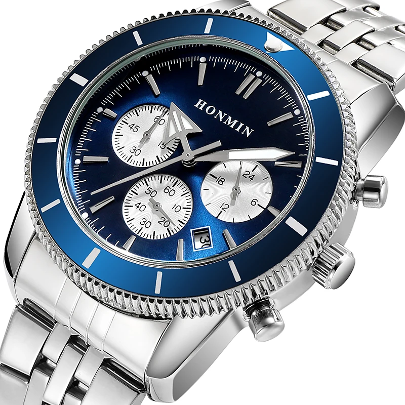 HONMIN Superocean Heritage Series Mens Quartz Watches Stainless Steel Waterproof Watch Men Luxuries Watches
HONMIN Superocean Heritage Series Mens Quartz Watches Stainless Steel Waterproof Watch Men Luxuries Watches