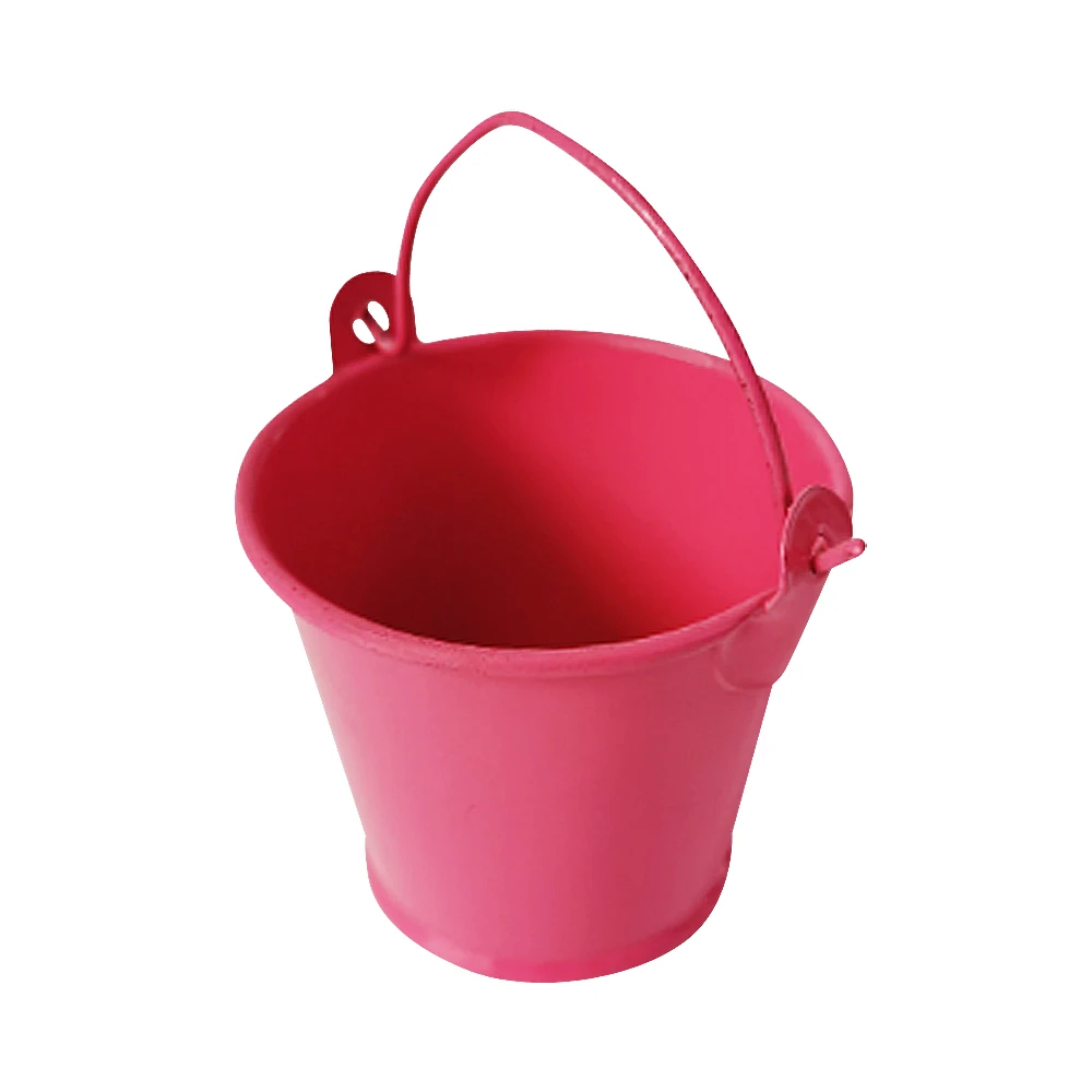 Garden Small Galvanized metal pail, Ganvanized Garden mini metal Buckets Plant Flower Pot with Handle, Red
Garden Small Galvanized metal pail, Ganvanized Garden mini metal Buckets Plant Flower Pot with Handle, Red