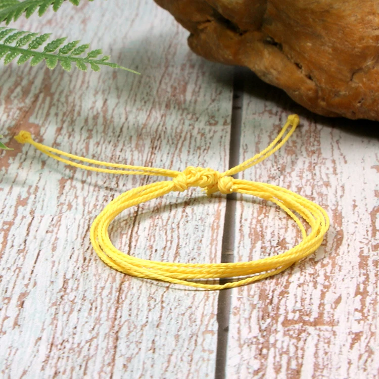 Bohemian Custom Adjustable Multi-colors National Wind Style Handmade Woven Braided Rope String Bracelet
Bohemian Custom Adjustable Multi-colors National Wind Style Handmade Woven Braided Rope String Bracelet