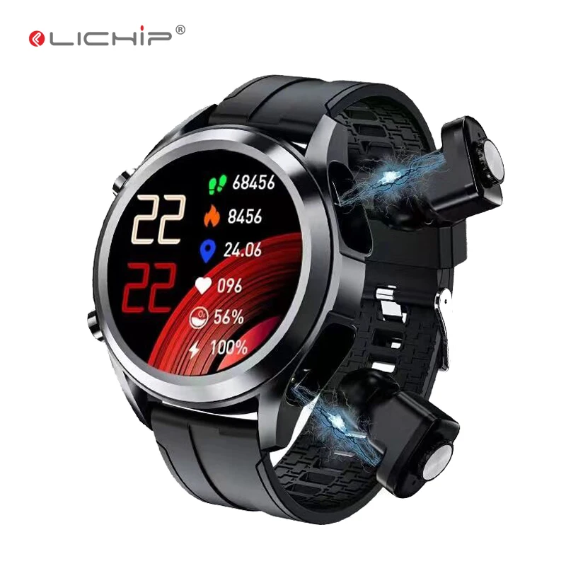 LICHIP L148 earbuds smartwatch earphone noise pro 3 2 in en 1 n8 t10 s201 two in one smart watch with earbuds earphone
LICHIP L148 earbuds smartwatch earphone noise pro 3 2 in en 1 n8 t10 s201 two in one smart watch with earbuds earphone