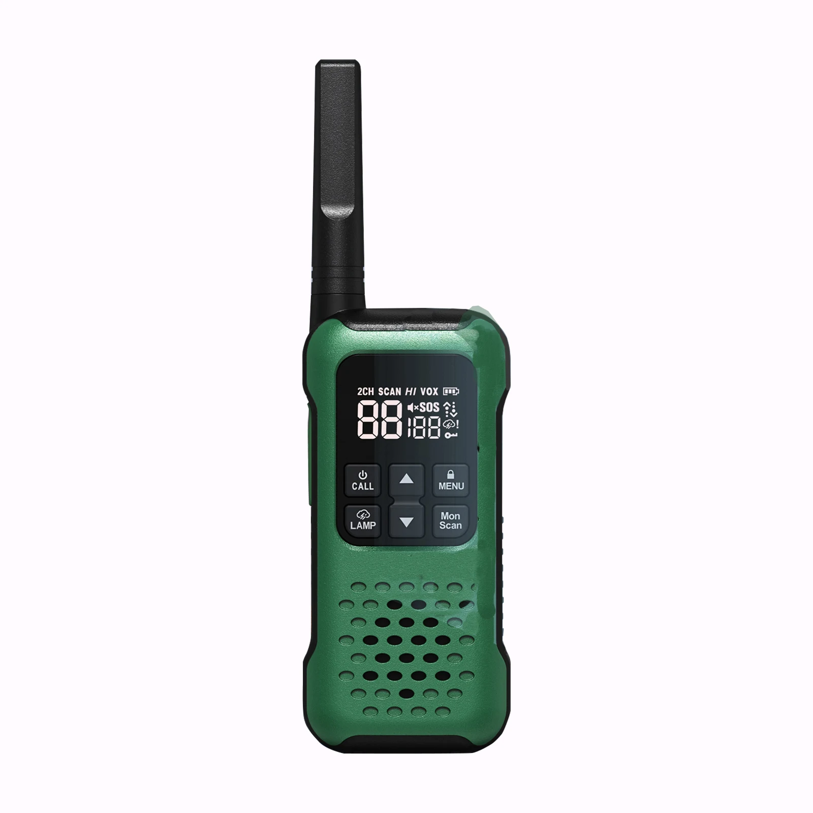 Waterproof Long distance Tough outdoor handheld portable wireless walkie talkie, Green
Waterproof Long distance Tough outdoor handheld portable wireless walkie talkie, Green