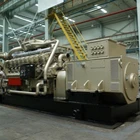 High efficiency natural gas generator 1200kw/6.3kv
