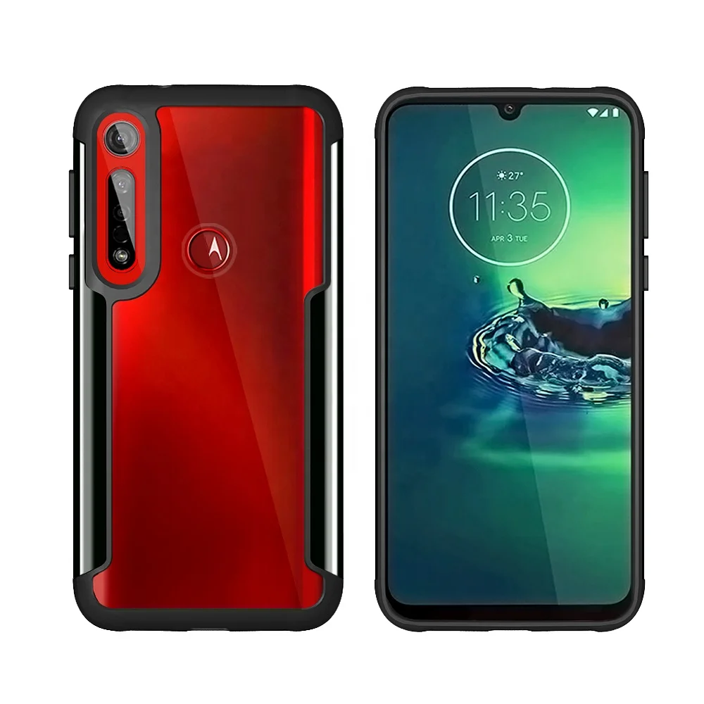 Luxury Shock Absorption Soft Shell Back Cover Case For Motorola G8/G8 Play/G8 Plus Anti-Scratch Clear Combo Cover, Multi-color, can be customized
Luxury Shock Absorption Soft Shell Back Cover Case For Motorola G8/G8 Play/G8 Plus Anti-Scratch Clear Combo Cover, Multi-color, can be customized