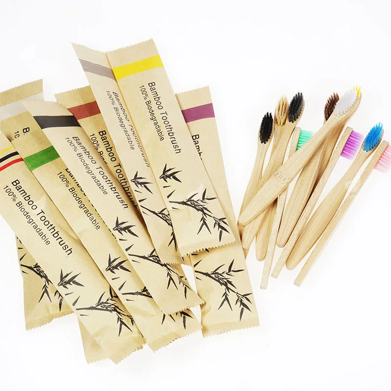 Charcoal Toothbrush Biodegradable Wholesale Bamboo Toothbrush ADULT Craft Bag Packaging, Natural bamboo color
Charcoal Toothbrush Biodegradable Wholesale Bamboo Toothbrush ADULT Craft Bag Packaging, Natural bamboo color