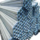 ASTM Hot Dipped Galvanized Steel Pipe Trading Zinc Galvanized Round Steel Pipe For Building Material