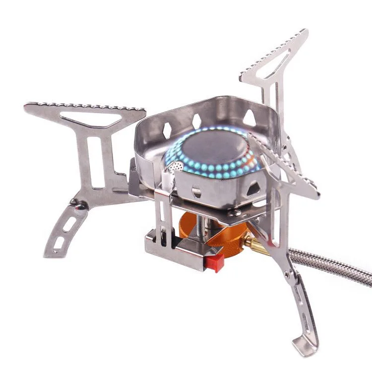 Factory Supply 3500W Outdoor Portable High Quality Aluminum Alloy Windproof Folding Camping Mini Gas Stove
Factory Supply 3500W Outdoor Portable High Quality Aluminum Alloy Windproof Folding Camping Mini Gas Stove