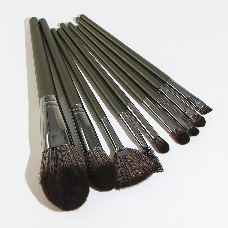 Deep Green 9pcs Makeup Brush Set Face Applicator Brush Professional Makeup Brush Private Label Makeup Tools
Deep Green 9pcs Makeup Brush Set Face Applicator Brush Professional Makeup Brush Private Label Makeup Tools