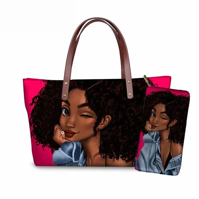 2021 Fashion Women Handbags Purse Set Women Black Art African Girls Printing Bag Ladies Beach Totes for Females Shoulder Bag
2021 Fashion Women Handbags Purse Set Women Black Art African Girls Printing Bag Ladies Beach Totes for Females Shoulder Bag