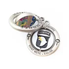 Key Chain Holder Custom Keychain Logo Spinning Keychain